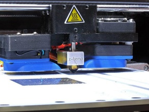 zortrax m200 taller conducto del ventilador 3d de la impresora accesorios 3dprinting Impresora las piezas La impresión en aire refrigeración extrusor fanduct montaje cubierta extrusora filamento z-temp 3d print model - Mito3D