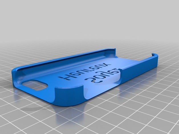 iphone5c caso soyez heureux móveis personalizado 3D print model - Mito3D