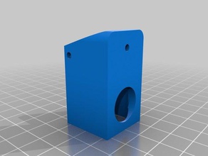 hexagon fan shroud blower mount 3d printer extruders hotend 3d print model - Mito3D