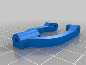 arrma raider front upper suspension arm rc vehicles part 3d print model - Mito3D