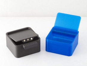 magnetic locking box containers key 3d print model - Mito3D
