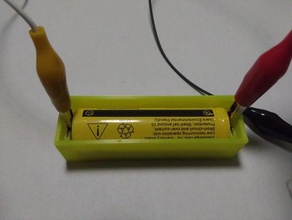 boite verser batterie de 18650 li-ion 37vboite 37v bricolage 3d print model - Mito3D