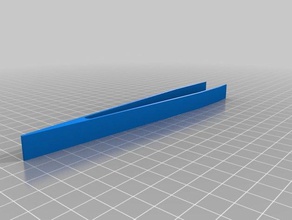 il mio personalizzati semplici pinzette mano strumenti 3d print model - Mito3D