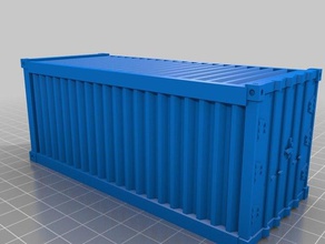full size container 3d stampa 3d print model - Mito3D