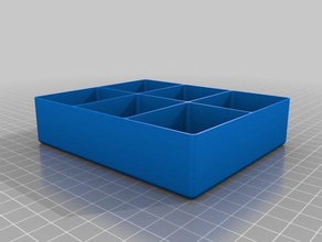 token de la bandeja organización personalizado 3d print model - Mito3D