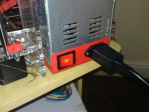 interrupteur d'alimentation du module de sunhokey prusa i3 dpst la bascule 3d l'imprimante pièces 3d print model - Mito3D