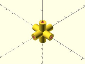 rubiks cube núcleo rompecabezas 3d print model - Mito3D