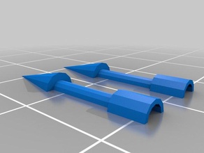 spears pole-arms 3d drucken 3d print model - Mito3D