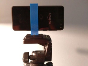 fire phone tripod mount 3d printing amazon adapter 3d print model - Mito3D