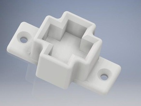glissière de tiroir support le remplacement pièces 3d print model - Mito3D
