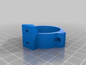 mon paramétrique personnalisé cylindrique mont kossel 2020 1515 etc 3d de l'imprimante accessoires 3d print model - Mito3D