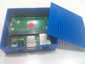 toradex alto plus le cas de l'électronique créé freecad l'iris ixora raspberry pi 3d print model - Mito3D