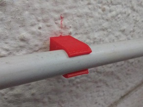 personalizable conducto eléctrico tubo de clip los hogares suministros 3d print model - Mito3D