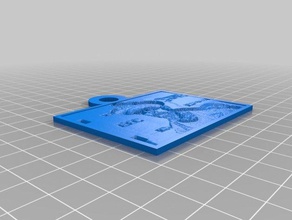 1 2d art customized 3d print model - Mito3D