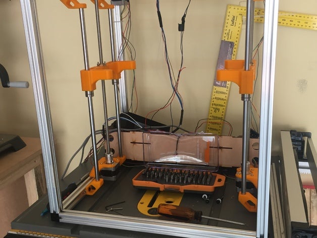 voron 10 lm10 rulman yükseltir 3d yazıcılar corexy mzbot 3D print model - Mito3D