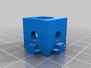 20x20 peça do canto 3d a impressora partes 2020 extrusão corexy suporte de 3d print model - Mito3D