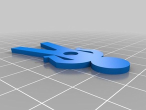 thin magnet man models 3d print model - Mito3D