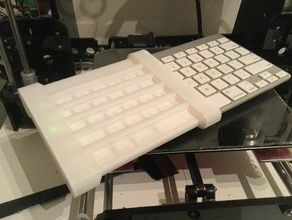 apple wireless keyboard case computer a1314 apple-Tastatur Fällen magic 3d print model - Mito3D