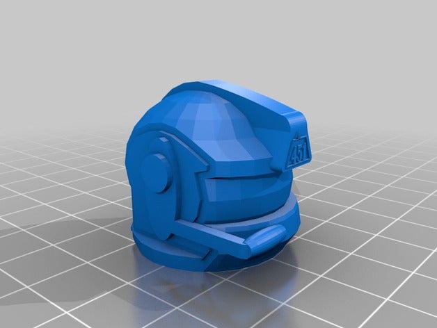 fahrenheit 451 helmet props 3D print model - Mito3D