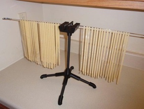 pasta rack di essiccazione cucina pranzo cibo dryer 3d print model - Mito3D