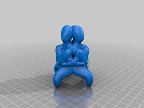 my heart 4 times sculptures 3d print model - Mito3D
