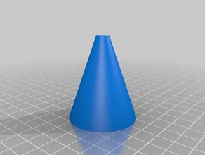 my customized cone other 3d print model - Mito3D