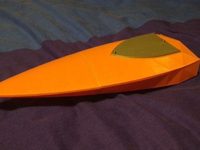 3drc rc jet barca prototipo i veicoli le barche giocattolo 3d print model - Mito3D