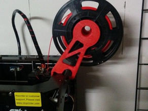 filament holder side diy ctc 3d print model - Mito3D