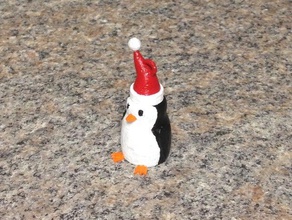 la navidad pingüino de adorno los animales 3d print model - Mito3D