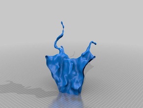 las salpicaduras 3d impresión 3d print model - Mito3D