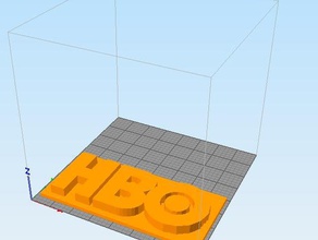 logo de hbo signos logotipos 3d print model - Mito3D