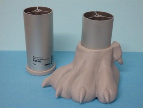 león pies de ikea besta pieds verter decoración la pide 3d print model - Mito3D