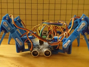 spider robotquad Roboter-Vierbeiner in der Robotik arduino 3d print model - Mito3D