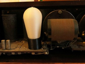 01a vacuum tube electronics antique atwater kent openscad radio 3d print model - Mito3D