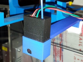 filament runout sensor holder 3d printer accessories guide fillament 3d print model - Mito3D