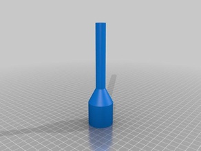 round end vacuum tip 313 base household supplies customized 3d print model - Mito3D