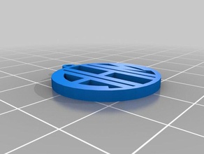 la mia monogram pendant gioielli personalizzato 3d print model - Mito3D