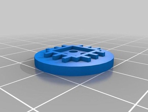 pocket chip button accessories pocketchip 3d print model - Mito3D