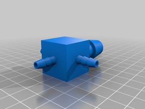 meine angepasste Rohr-Rohr-Schlauch-Anschluss-generator outdoor Garten 3d print model - Mito3D
