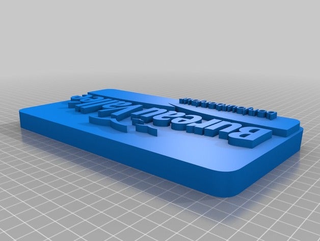 il mio personalizzato bureau vallée personalizzabile 3d stampa 3D print model - Mito3D