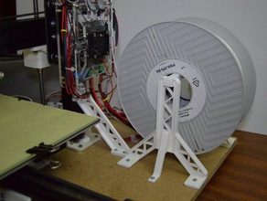 soporte de bobina bricolaje impresora 3d accesorios 3d print model - Mito3D