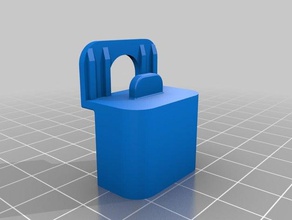 resin cabinet shelf support replacement parts 3d print model - Mito3D