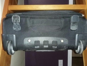 maleta de pie reemplazo partes pieza repuesto las piezas viajes 3d print model - Mito3D