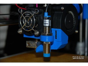 anet a8 sensor de abrazadera 12mm 18mm 3d la impresora partes inductivo 3d print model - Mito3D