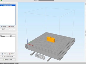 rebel ii bed model simplify3d other 3d print model - Mito3D