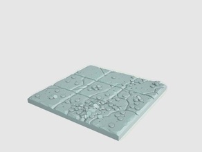 tilescape de comercio y mazmorras tesoro suelo baldosas juguete juego accesorios 3d print model - Mito3D
