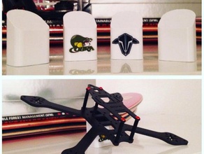 minimalistic quad stand rc vehicles frame quadcopter 3d print model - Mito3D