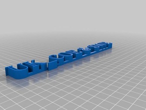 30 uk coe&swe nplate sculture personalizzato 3d print model - Mito3D