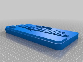 meine angepasste bureau vall&eacutee-logo andere 3d print model - Mito3D