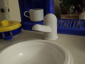 rubinetto smoby cucina di sostituzione parti i bambini 3d print model - Mito3D